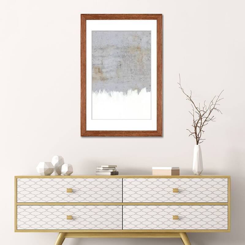 iCanvas "Paint On Raw Concrete" by Emanuela Carratoni Bed Bath